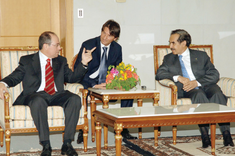 בועז ביסמוט כשגריר ישראל במאוריטניה 