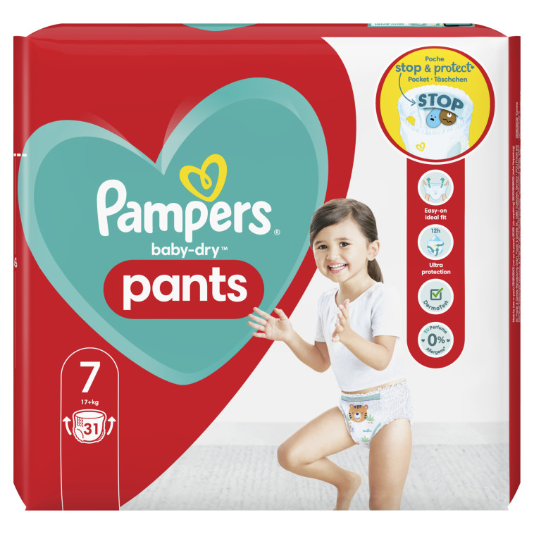 פמפרס מידה 7 