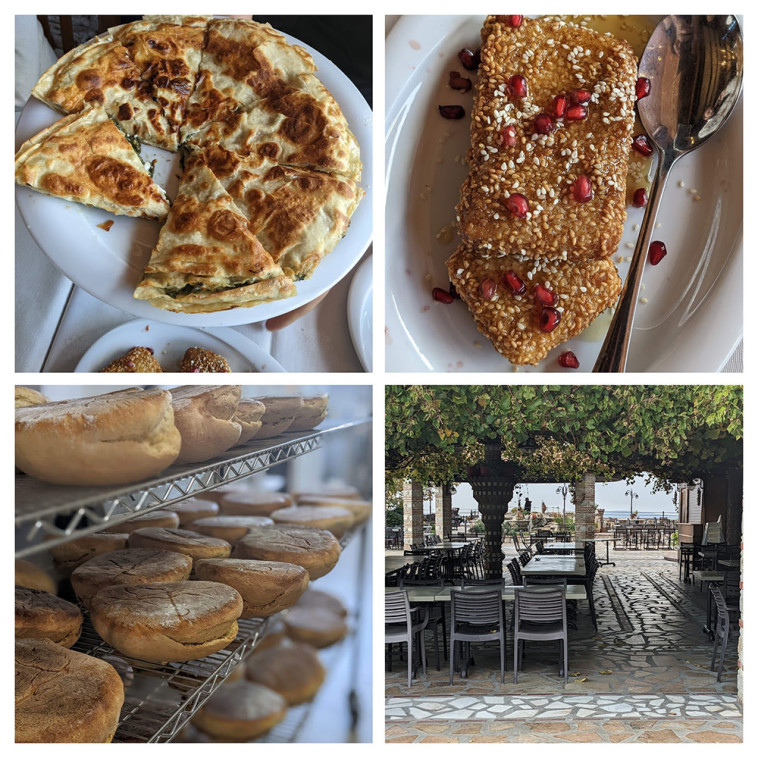 מלכה של אוכל ונוף הרים. מסעדת PEREK