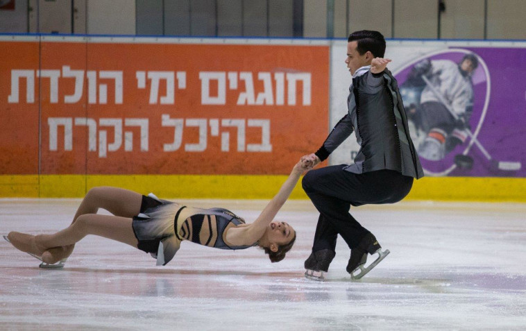 אליפות ישראל בהחלקה על הקרח חולון (צילום: ניר קידר)