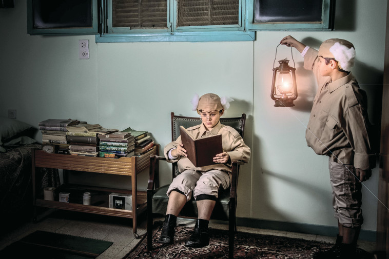 חנוכה בצריף בן-גוריון 