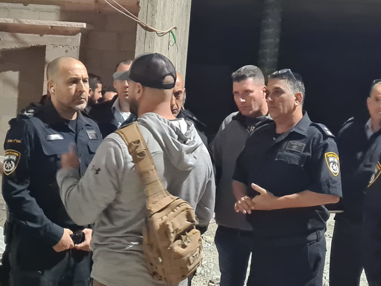 זירת הפיגוע בכפר קאסם