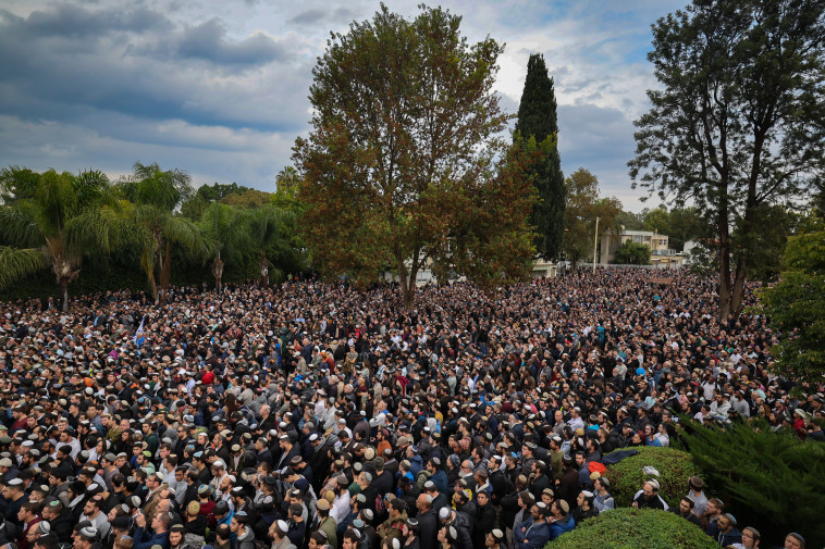 הלווית הרב חיים דרוקמן 