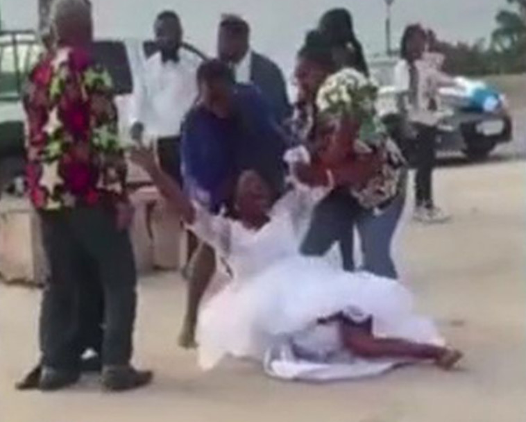 דרמה מהסרטים, החתן עזה את הכלה שנייה לפני שנישאו