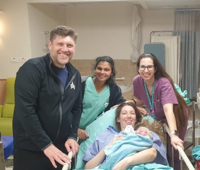 הלידה הראשונה לשנת 2023: ליאל וסרגיי לויצקי חוגגים את לידת בנם