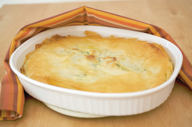 פשטידת תרד וגבינה / ספנקופיטה