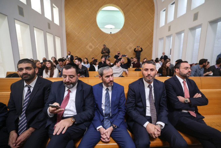 חברי ש''ס בדיון בבג''ץ בעניינו של דרעי