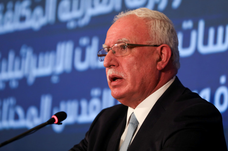 שר החוץ הפלסטיני ריאד אל מאלכי (צילום: רויטרס)