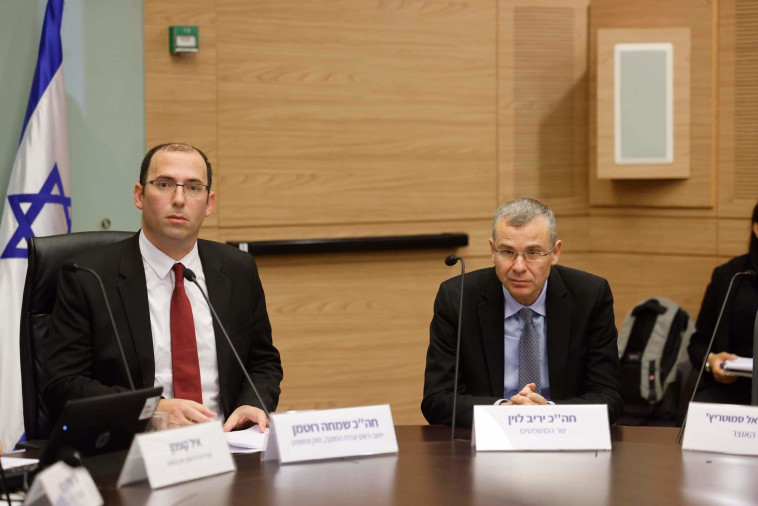 יריב לוין, שמחה רוטמן בוועדת חוקה, חוק ומשפט