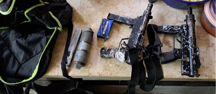 אמצעי הלחימה שהוחרמו במהלך פעילות הכוחות