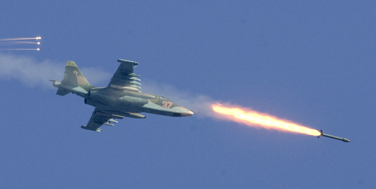 מטוס מסוג Su-25 (צילום: REUTERS/Vasily Fedosenko)