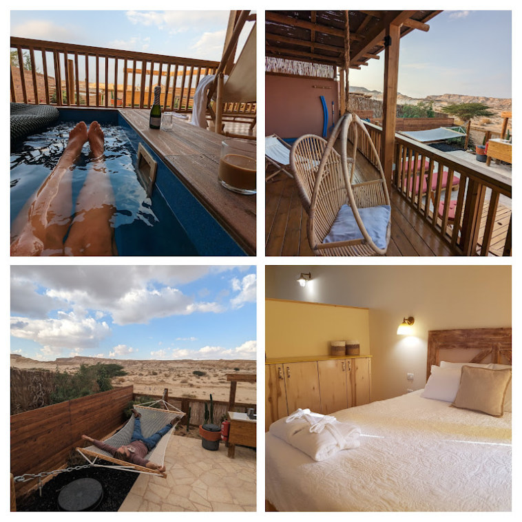 שלווה. מדבר. זמן ערבה