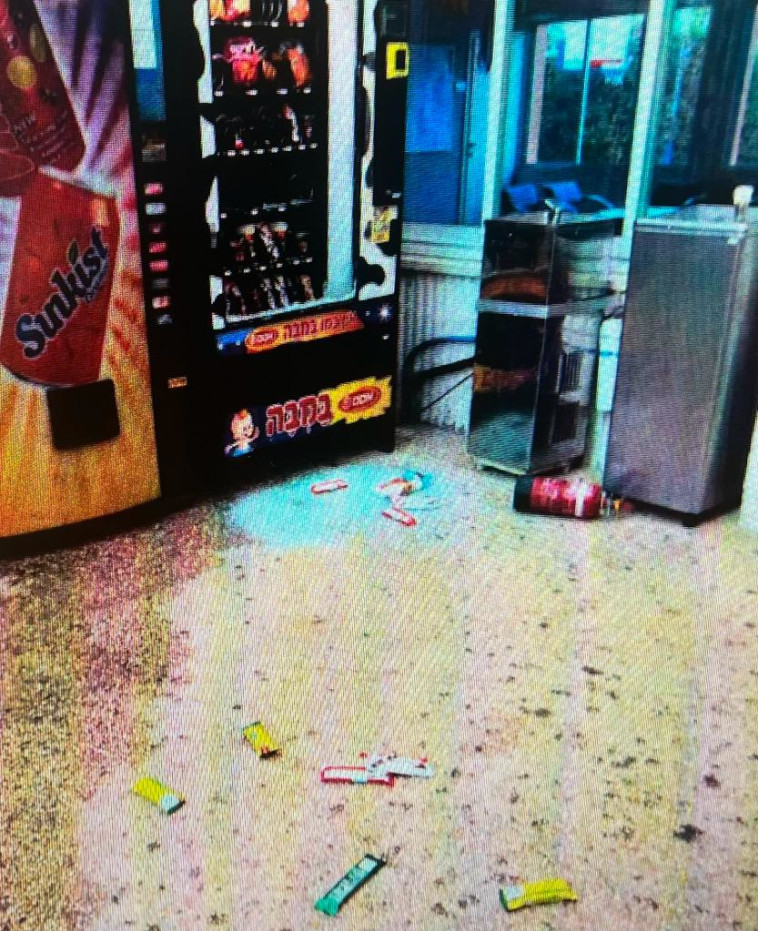 זירת האירוע בכפר ביאליק