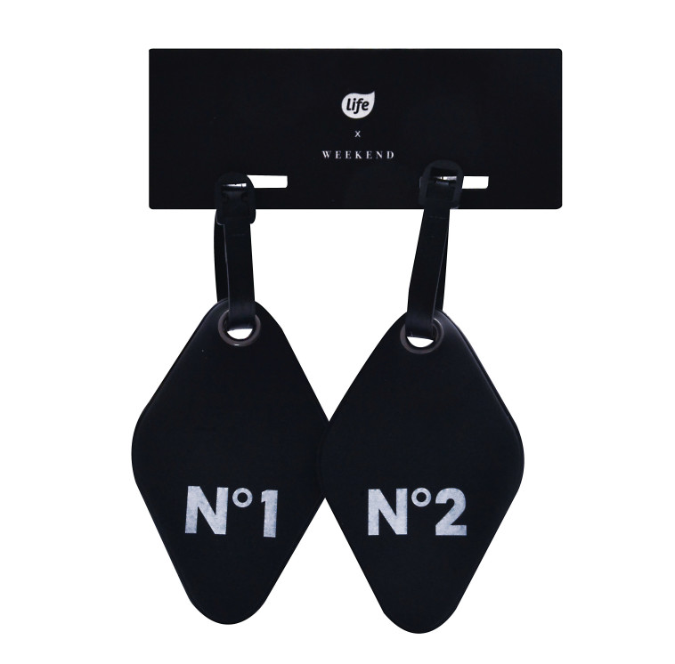 life - זוג תגי מזוודה - מחיר 19.90 שקל להשיג בסופר-פארם