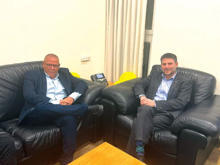 בצלאל סמוטריץ' וארנון בר־דוד