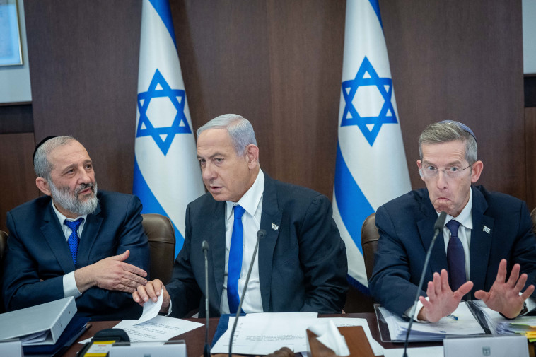 בנימין נתניהו ואריה דרעי 