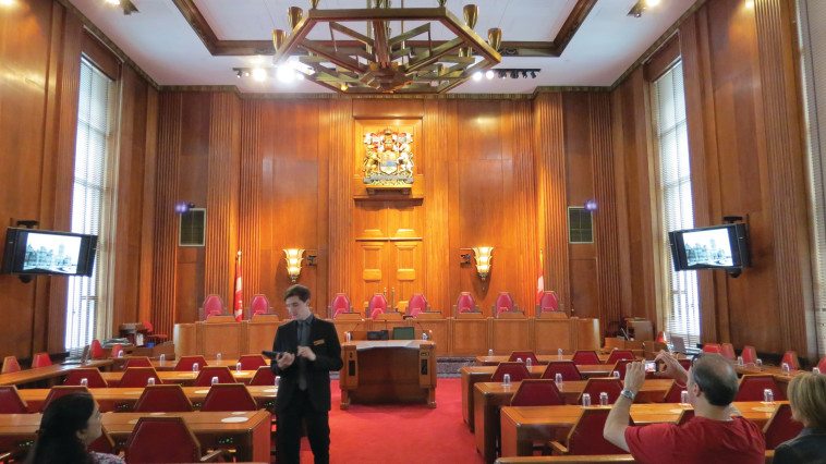 אולם בית המשפט העליון בקנדה