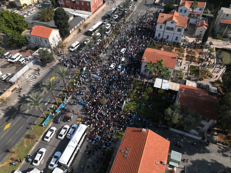 מחאת ההייטקיסטים - חסימת רחוב קפלן בתל אביב