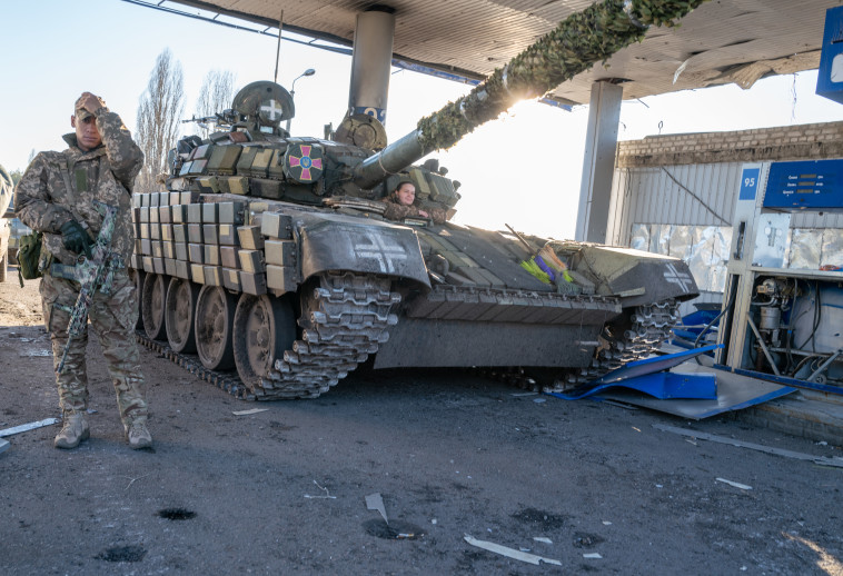 צבא אוקראינה במהלך המלחמה מול רוסיה (צילום: gettyimages)