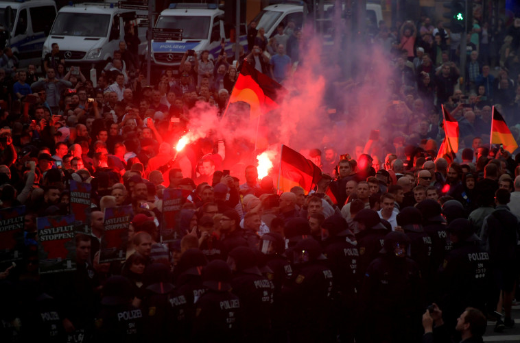 התפרעויות בקמניץ, 2018