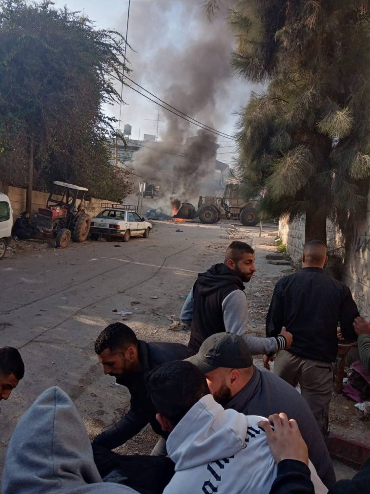 פעילות כוחות הביטחון במחנה הפליטים ג'נין