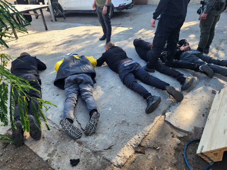 מעצר עברייני הנשק בלוד