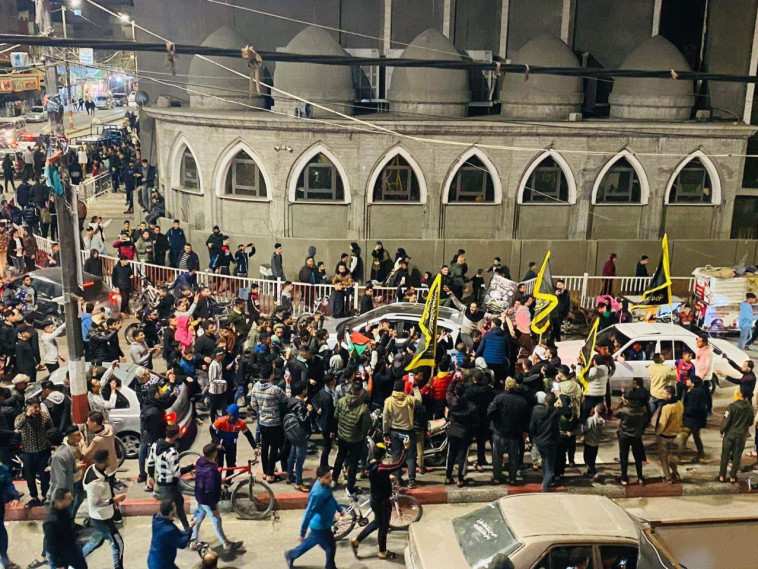 חגיגות ברצועת עזה