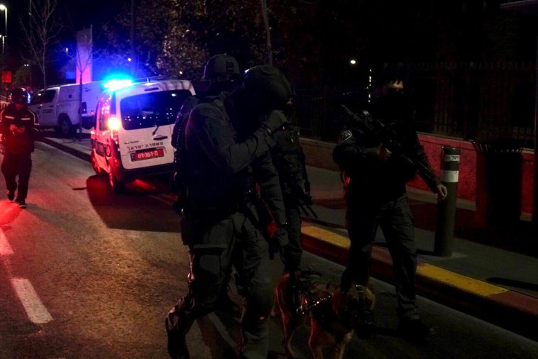 The scene of the attack in Jerusalem (Photo: Shalu Shalom/TPS)