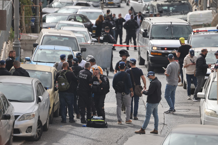 זירת הפיגוע בעיר דוד, ירושלים