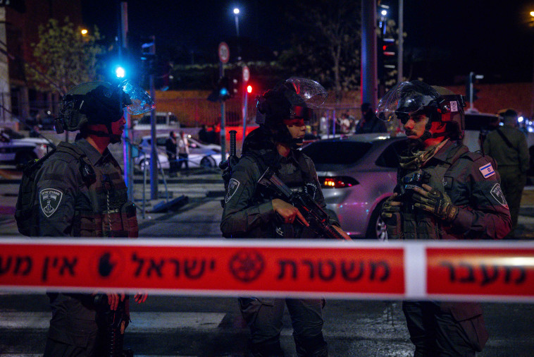 פיגוע ירי בירושלים (צילום: אוליבייה פיטוסי, פלאש 90)