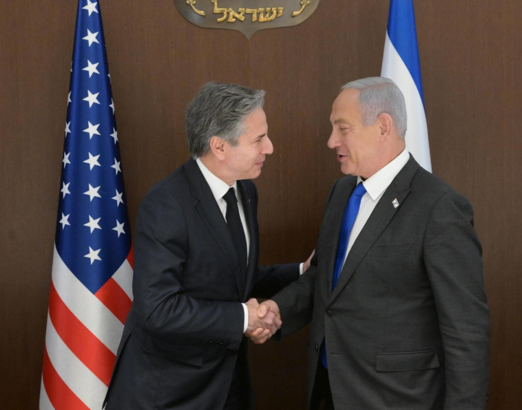 בנימין נתניהו, אנתוני בלינקן 