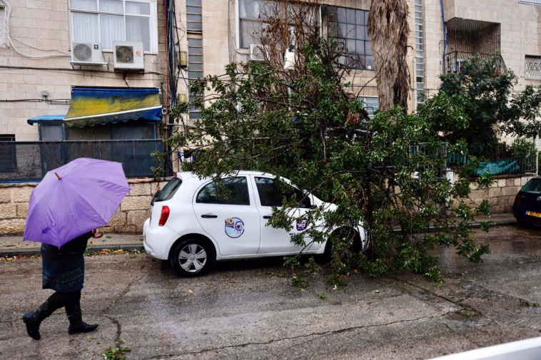 גשם בירושלים 