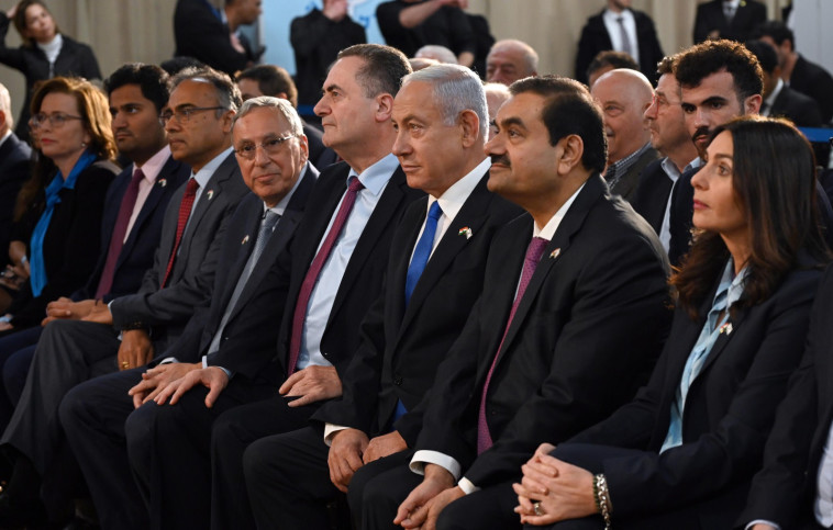 בנימין נתניהו בנמל חיפה