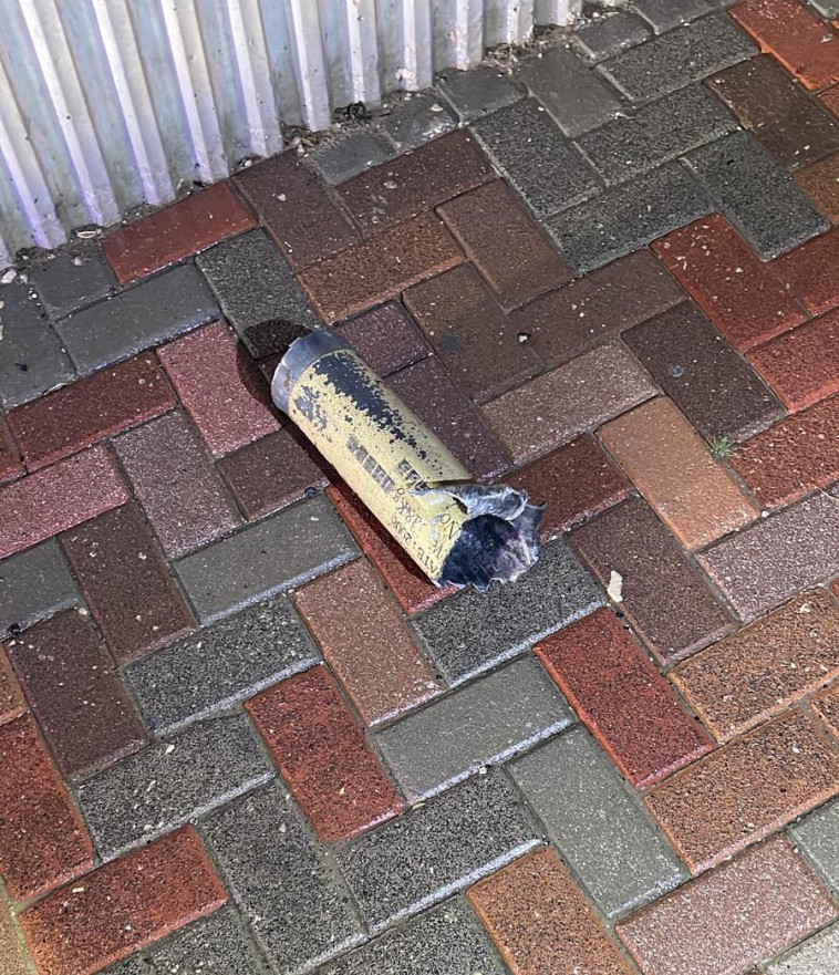 שרידי הרקטה שנורתה לשדרות