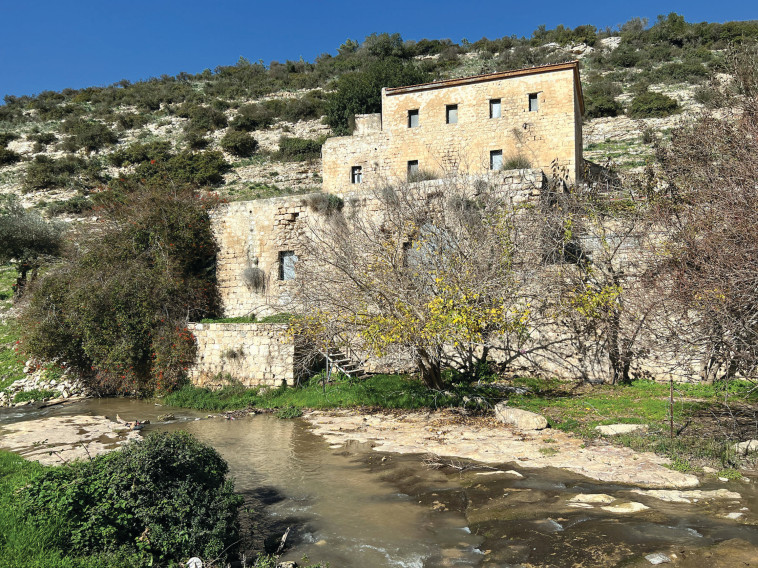 טחנת הנזירים - נחל ציפורי
