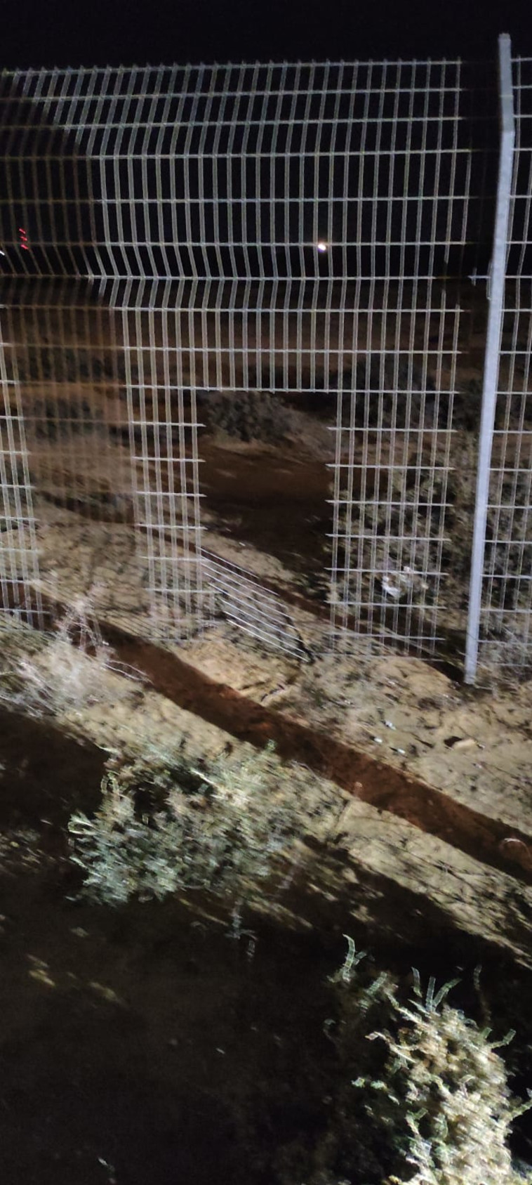 גדר פרוצה ביישוב