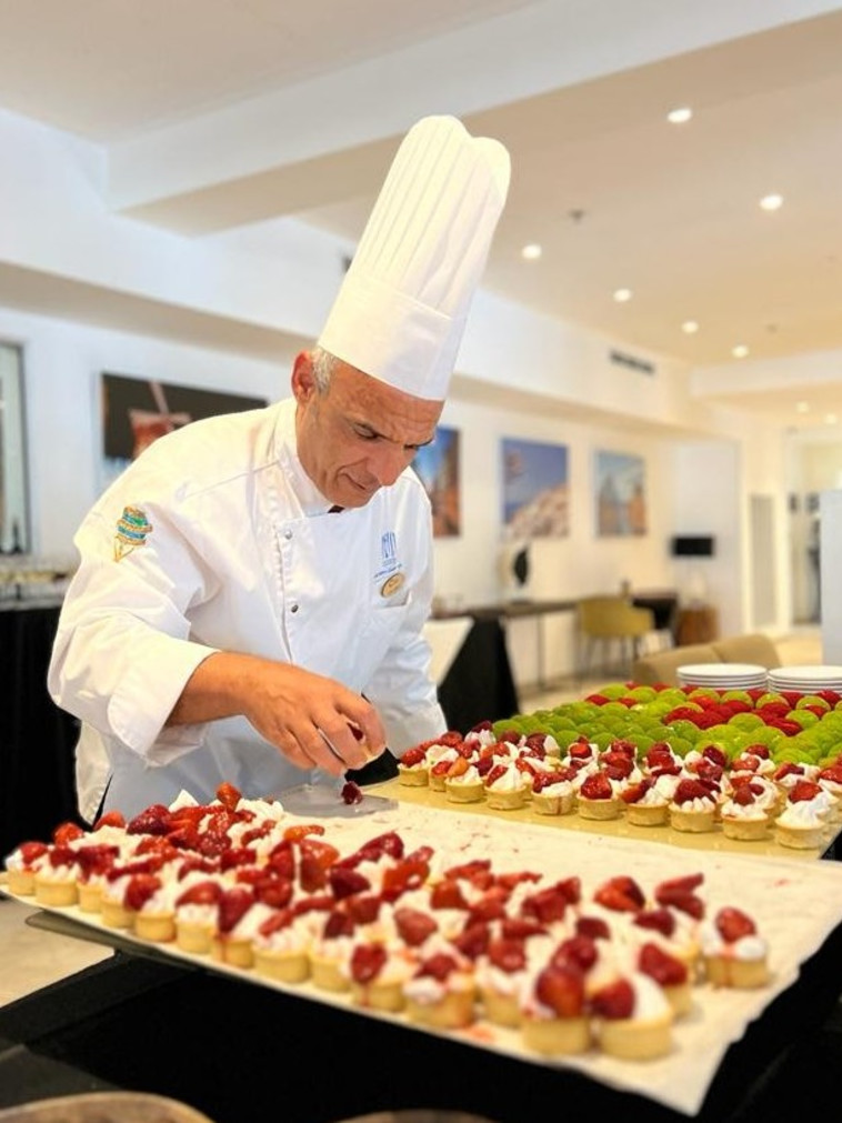 שף חגי אסרף ממלון נווה אילן של רשת C-Hotels