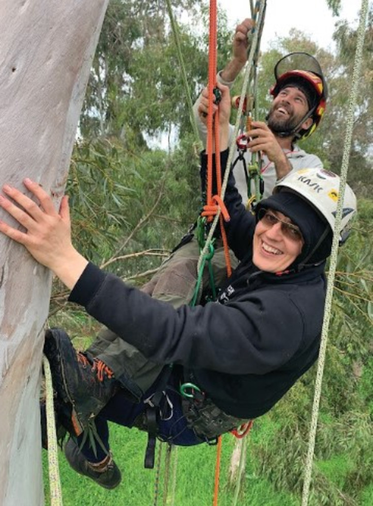 מיכאל נודלמן קרוב למצלמה ואסלן למטה (צילום: צילום פרטי)