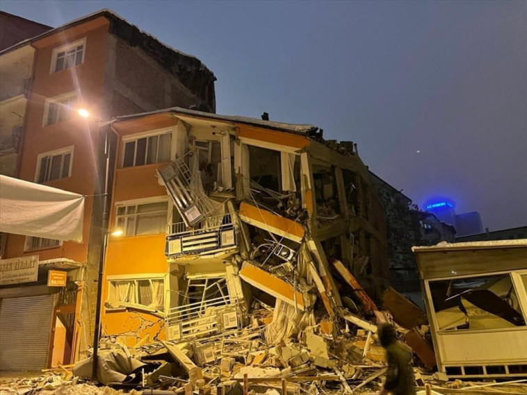 רעידת אדמה בעוצמה 7.8 בדרום טורקיה (צילום: רויטרס)