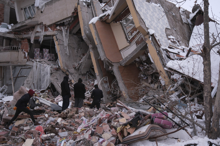 רעידת האדמה בטורקיה (צילום: Mehmet Kacmaz/Getty Images)