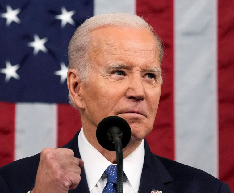 נשיא ארה''ב ביידן בנאום מצב האומה