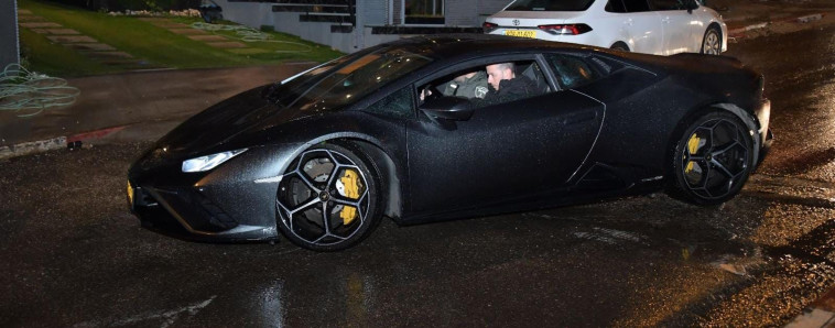 רכב יוקרה שנתפס בפשיטה על ארגון ''אבו לטיף''