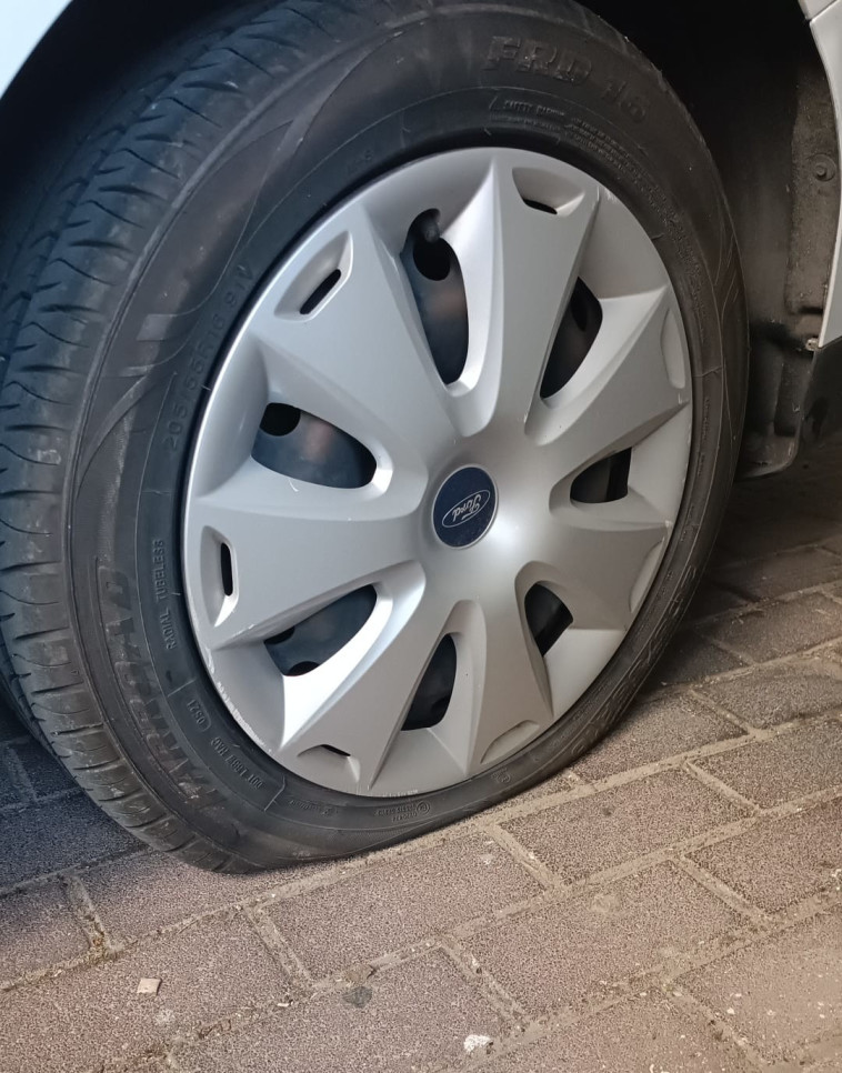 הצמיגים שנוקבו בכפ''ס