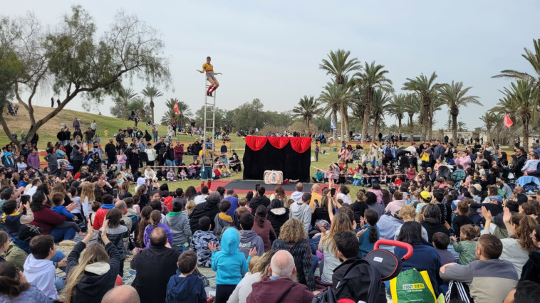 פעילות דרום אדום בגן הלאומי הבשור פארק אשכול