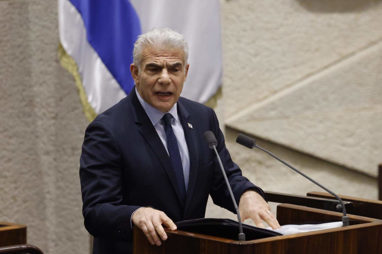 יו''ר יש עתיד יאיר לפיד