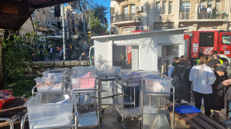 הפגייה בבית החולים ''ביקור חולים'' פונתה כאמצעי זהירות למטופלות ולפגים