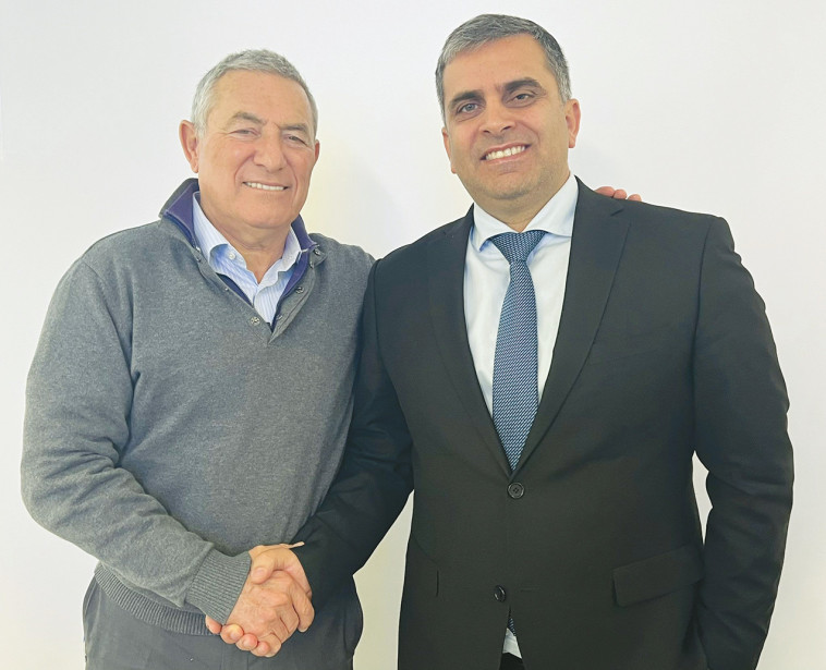 השר אופיר סופר ויו''ר הסוכנות היהודית דורון אלמוג