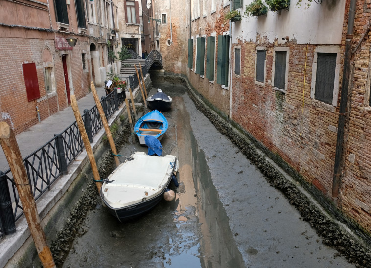 בצורת בוונציה (צילום: REUTERS/Manuel Silvestri)