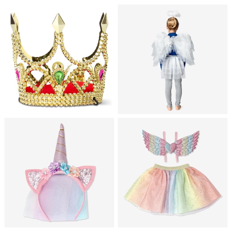 מלאך ופיה 45 שקלים. כתר מלך וקשת חד קרן 20 שקלים ב-Flying Tiger