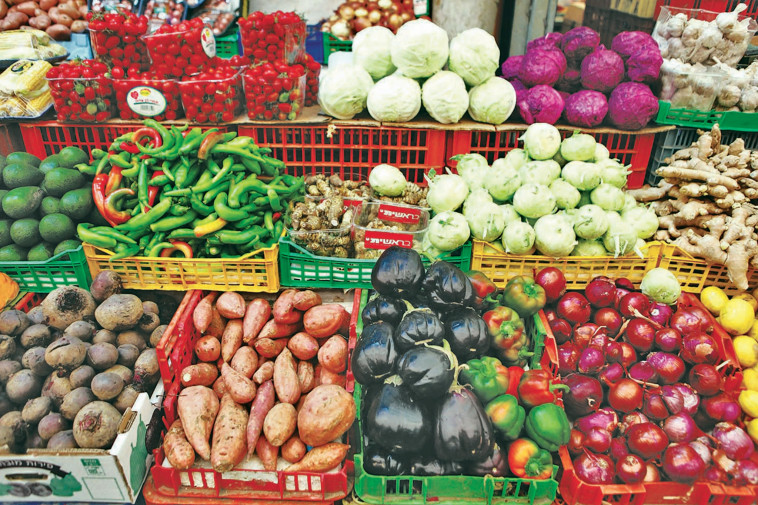 דוכן פירות וירקות 